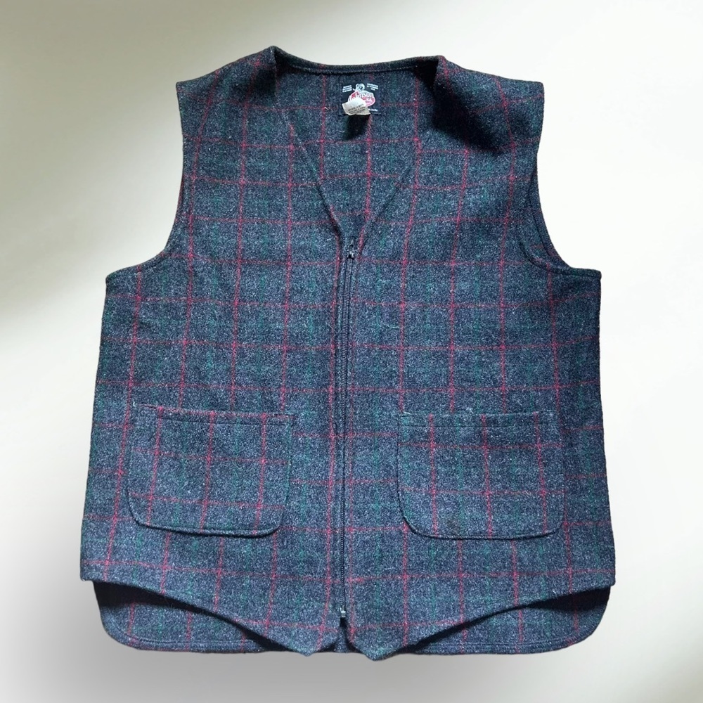 JOHNSON Woolen Mills Vintage Adirondack Plaid Style V115 Men's Small